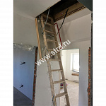 Лестница деревянная Fakro LWT Термоизол. складная 3-сегментная 130*60см 305см