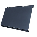 Вертикаль 0,2 classic 0,5 Satin с пленкой RAL 7024 мокрый асфальт