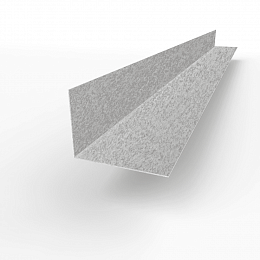 Планка примыкания 0,5 мм верхняя оцинкованная