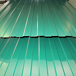 Профнастил С8 - 0,6х1180мм (RAL 8015) оцинкованный, с полимерным покрытием (полиэстер)