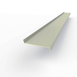 Отлив 0,5 мм RAL 7038 оконный оцинкованный c порошковым покрытием