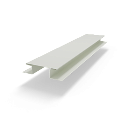 Н профиль (RAL 9010) оцинкованный с порошковым покрытием 0,45 мм