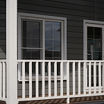 ЭкоБрус 0,345 0,5 Satin с пленкой RAL 7024 мокрый асфальт