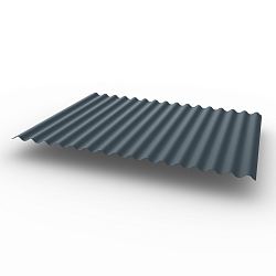 Профнастил С15 (RAL 7031) Полиэстер 0,35х1180мм