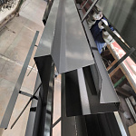 Планка угла внешнего RAL 7046 оцинкованная c порошковым покрытием 0,45мм