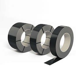 Лента оцинкованная (Штрипс) 0,55 мм (RAL 7021) с полимерным покрытием (полиэстер)