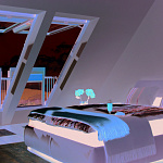 Балкон дерево, лак Fakro FGH-V P2 Galeria Lux 94*255см