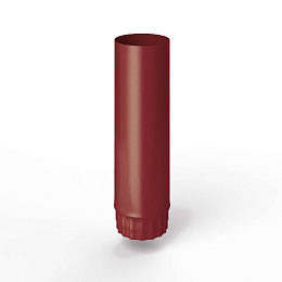 Труба водосточная оцинкованная порошок ф90х1250мм RAL 3011