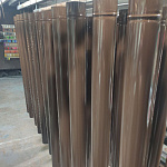 Труба водосточная оцинкованная порошок ф106х1250мм RAL 8028