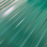 Профнастил С10 - 0,4х1180мм (RAL 4006) оцинкованный, с полимерным покрытием (Полиэстер)