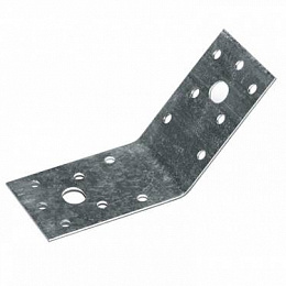 Уголок крепежный оцинкованный равносторонний 135гр. 50х35х2 KUS