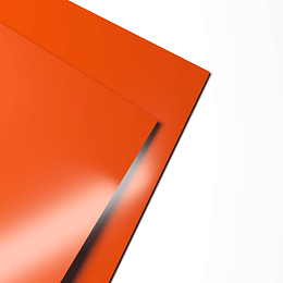 Лист оцинкованный 0,5х1250мм (RAL 2004) с полимерным покрытием (полиэстер)