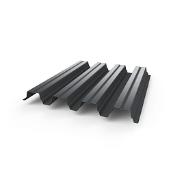 Профнастил Н75 - 0,6 (RAL 7015) с полимерным покрытием (полиэстер)