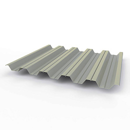 Профнастил НС35 0,4 RAL 7004 оцинкованный, с полимерным покрытием (полиэстер)