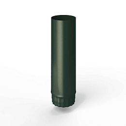 Труба водосточная оцинкованная порошок ф216х1250мм RAL 6009