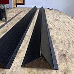 Планка ветровая 0,45 мм (RAL 9006) фронтонная, с полимерным покрытием