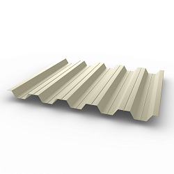 Профнастил НС35 0,4 RAL 1013 оцинкованный, с полимерным покрытием (Полиэстер)