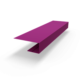 J профиль RAL 4006 оцинкованный c порошковым покрытием 0,45мм