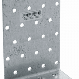 Уголок крепежный анкерный стальной 40х120х80 KUL