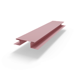 Н профиль (RAL 3015) оцинкованный с порошковым покрытием 0,45 мм