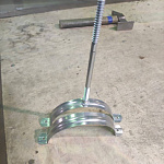 Крепление водосточный трубы шпилька оцинкованное ф120х10х250мм