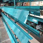 Парапет плоский RAL 5018 полиэстер 0,45