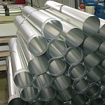 Труба водосточная оцинкованная ф180х1250мм