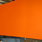 Лента оцинкованная с полимерным покрытием полиэстер Grand line Optima 0,45мм RAL 1015