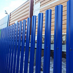 Штакетник оцинкованный с полимерным покрытием М-образный фигурный 0,4х100мм RR 32