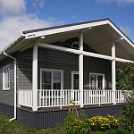 ЭкоБрус 0,345 0,45 PE RAL 7024 мокрый асфальт