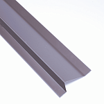 Планка ветровая 0,45 мм (RAL 8017) фронтонная, с полимерным покрытием