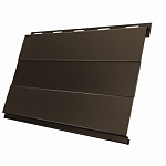 Вертикаль 0,2 prof 0,5 Satin с пленкой RR 32 темно-коричневый