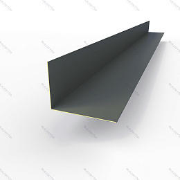 Планка угла внутренняя RAL 7015 оцинкованная c порошковым покрытием 0,45мм