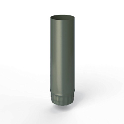 Труба водосточная оцинкованная порошок ф90х1250мм RAL 7009