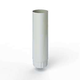 Труба водосточная оцинкованная порошок ф210х1250мм RAL 7035