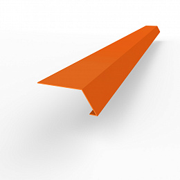 Карнизная планка RAL 2004 оцинкованный c порошковым покрытием 0,45мм полиуретан