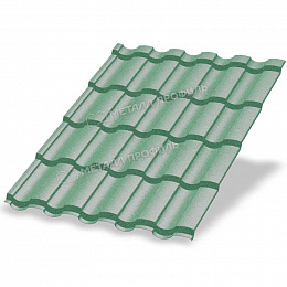 Металлочерепица МП Монтекристо-ML (PURMAN-20-Tourmalin-0,5)