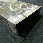 Планка П-образная для забора оцинкованная с порошковым покрытием 0,45мм ширина менее 625 мм RAL 5002