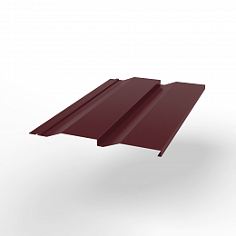 Металлосайдинг Корабельная доска оцинкованный с полимерным покрытием 0,45x265мм  RAL 3005