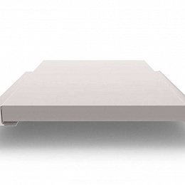 Линеарная панель оцинкованная с полимерным покрытием Т-Г-24хС/20 0,7х347мм RAL 7047