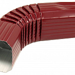 Колено водосточное прямоугольное полиэстер Grand Line Vortex RAL 3005