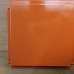 Фасадная металлокассета 795x530 (RAL 2004) открытого типа, с порошковым покрытием 0,7 мм