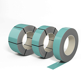 Лента оцинкованная (Штрипс) 0,6 мм (RAL 6027) с полимерным покрытием (полиэстер)