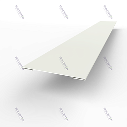 Планка стыковочная RAL 9010 оцинкованная c порошковым покрытием 0,45мм