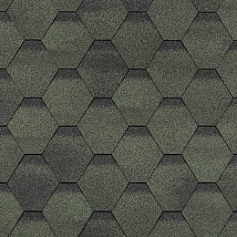 Гибкая черепица Шинглас Финская Cоната зеленый