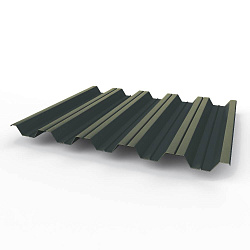 Профнастил НС35 0,5 RAL 7016 оцинкованный, с полимерным покрытием (полиэстер)