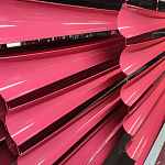 Желоб водосточный оцинкованный порошок ф180х2000мм RAL 9004