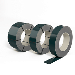 Лента оцинкованная (Штрипс) 1,0 мм (RAL 6004) с полимерным покрытием (полиэстер)