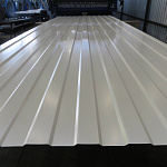 Профнастил С8 - 0,45х1180мм (RAL 6018) оцинкованный, с полимерным покрытием (полиэстер)