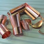 Крепление желоба водосточного медное ф180х200мм